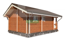 Проект бани Ромашка